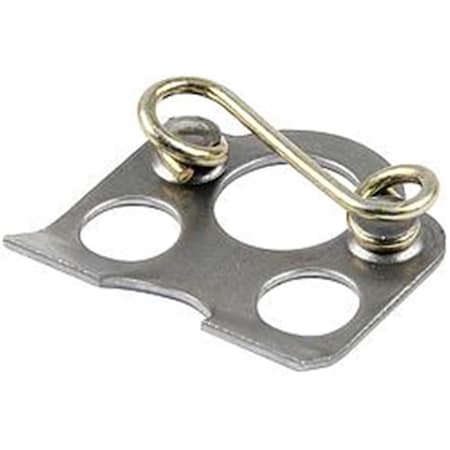 Allstar Performance 0.06 in. Weld-on Quick Turn Brackets with 1 in. Spring, 10PK ALL19365